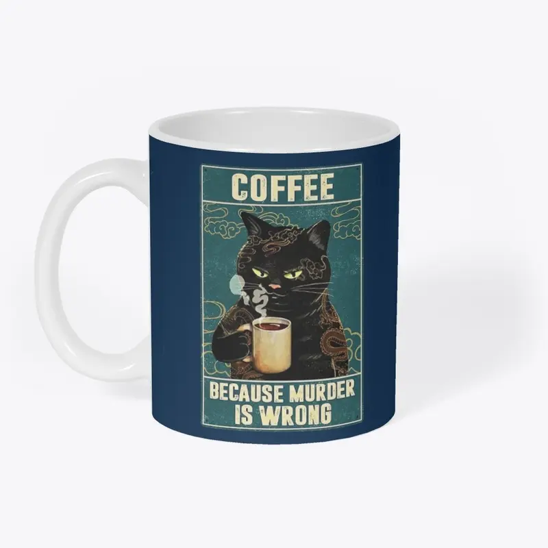 COFFEE MURDER CAT